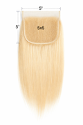 613 Blonde HD Closures (5x5)